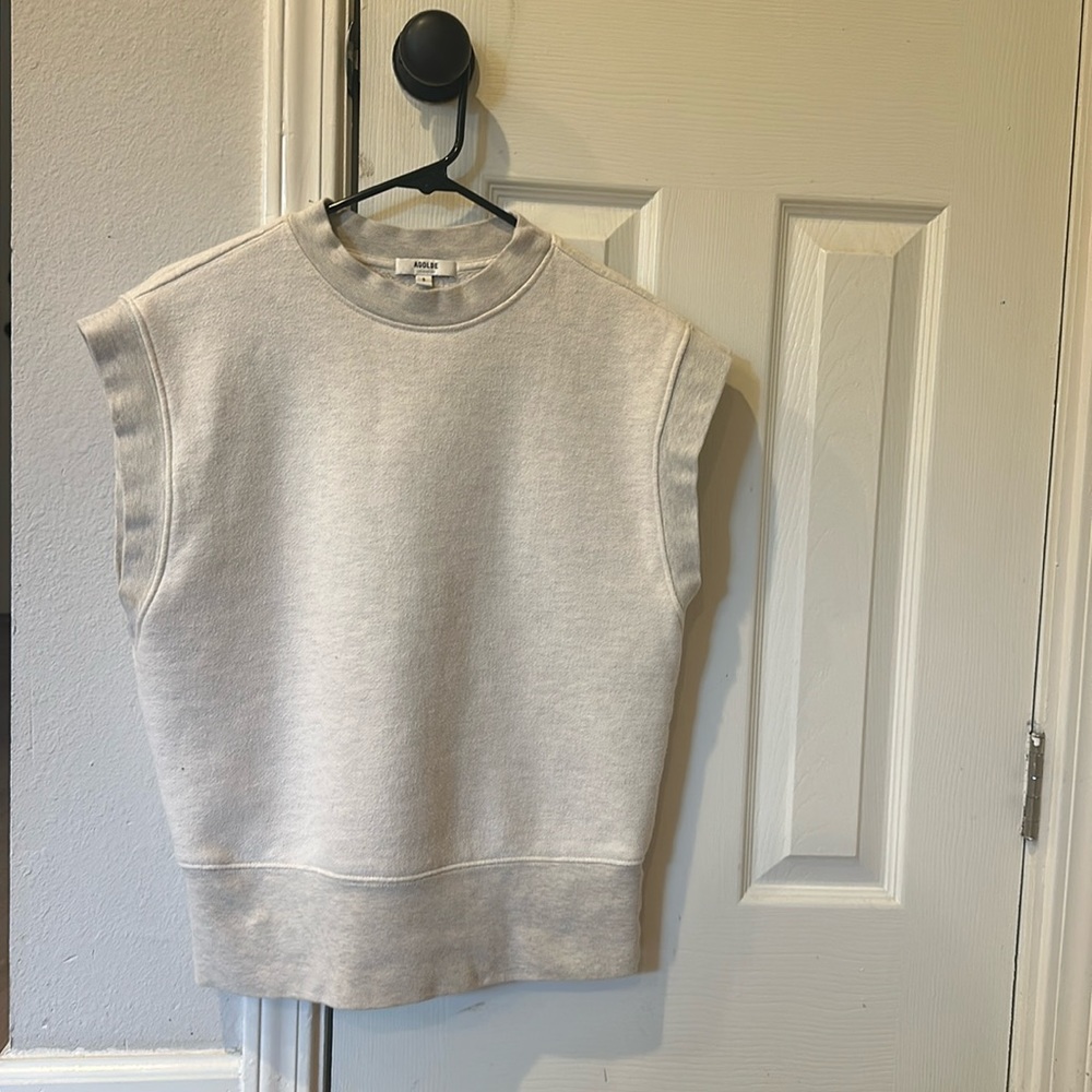 AGOLDE size small sweatshirt muscle tank